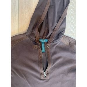 LRL By Ralph Lauren Women's Hooded Half Zip